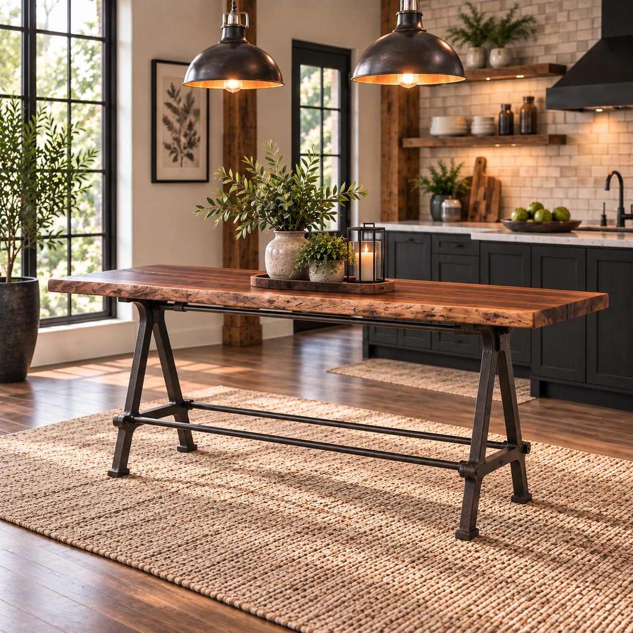 Industrial Loft Gathering Table