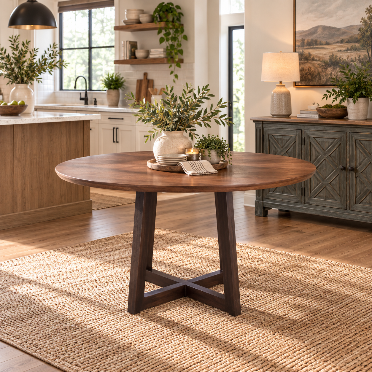 Mozambique 48" Round Dining Table