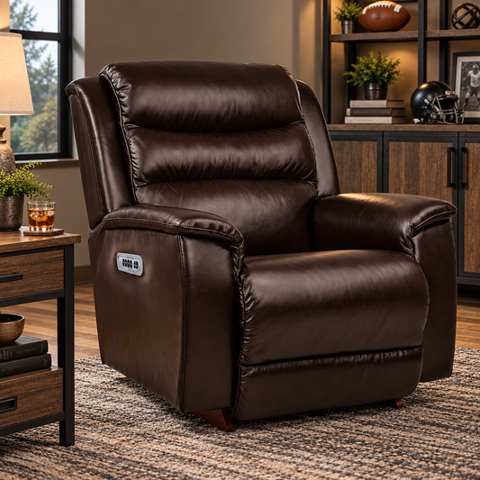 Redwood "Big Mans" Leather Recliner