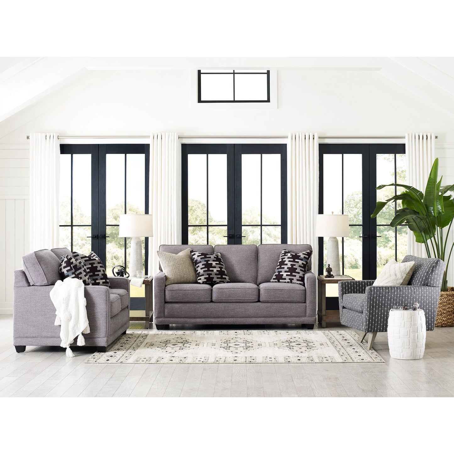 Kennedy Sofa — i-Atherton Charcoal — view 135