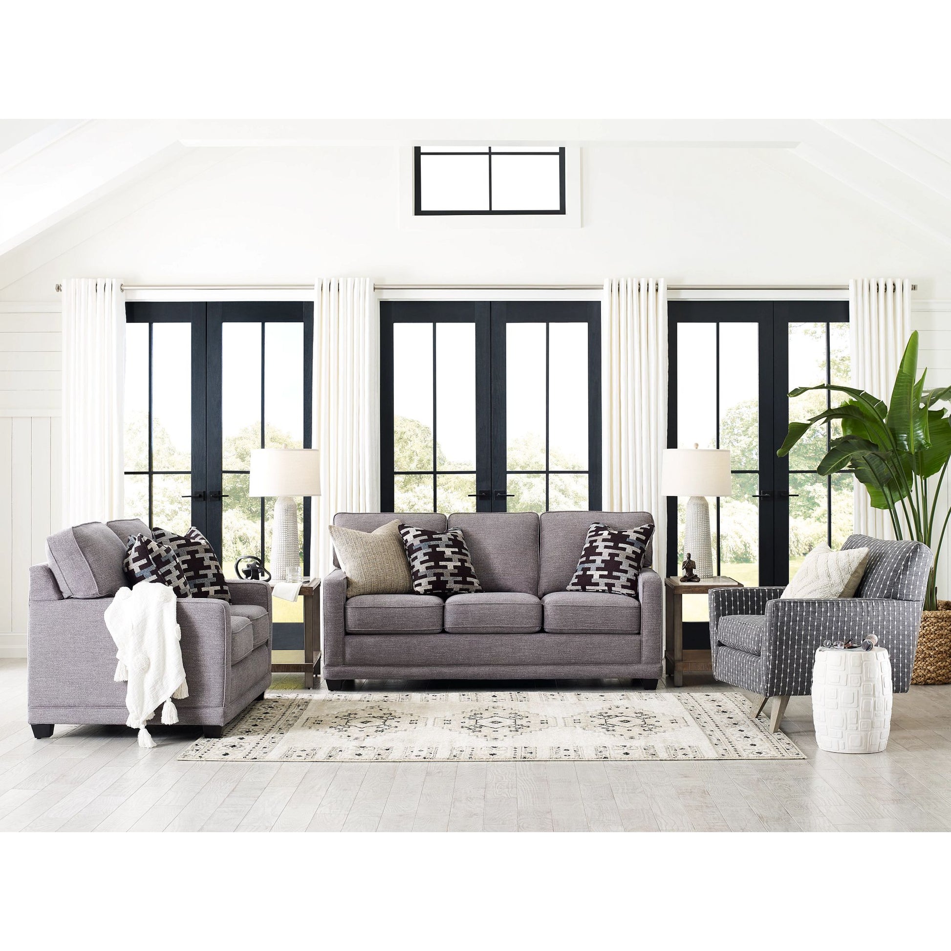 Kennedy Sofa — i-Atherton Charcoal — view 135