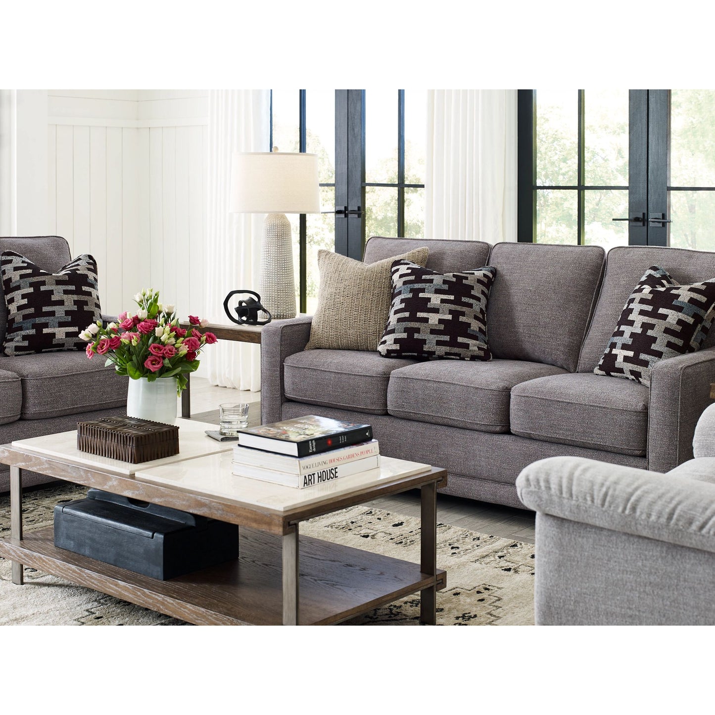 Kennedy Sofa — i-Atherton Charcoal — view 131