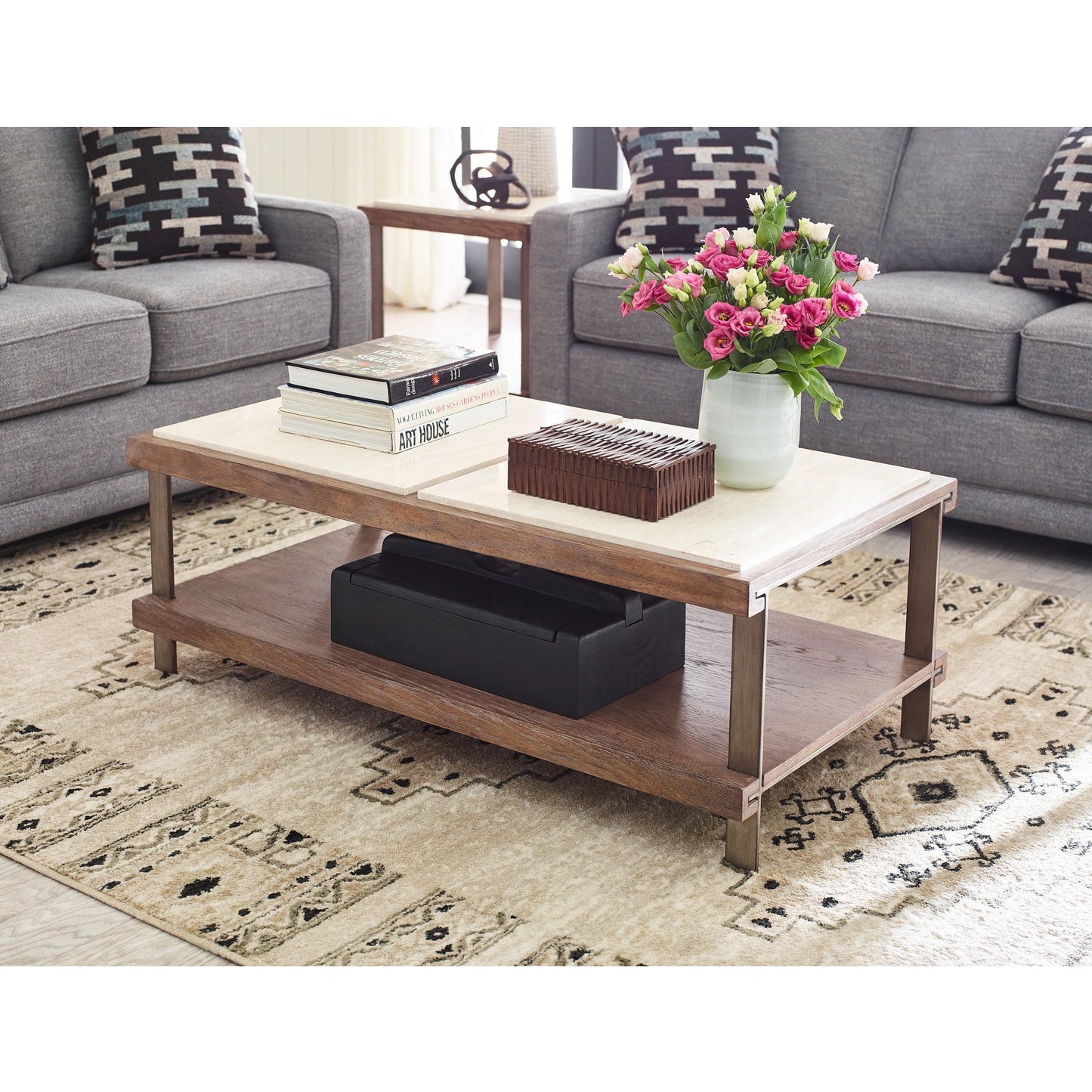 Kennedy Sofa — i-Atherton Charcoal — view 133