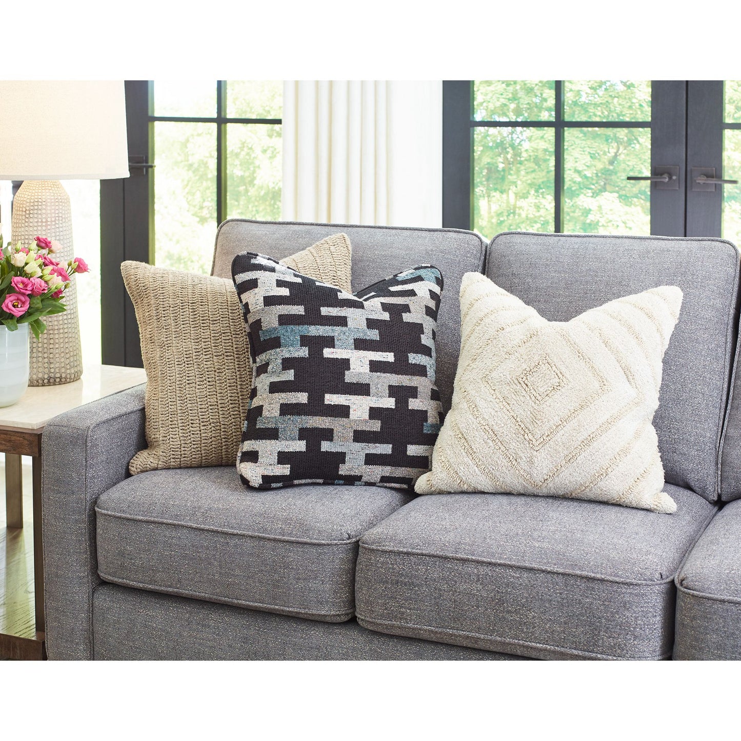 Kennedy Sofa — i-Atherton Charcoal — view 130