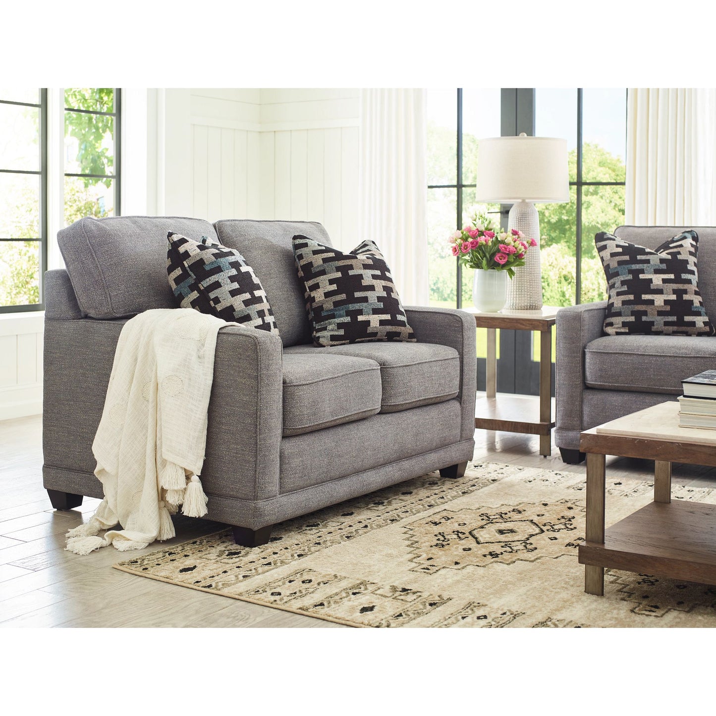 Kennedy Sofa — i-Atherton Charcoal — view 126