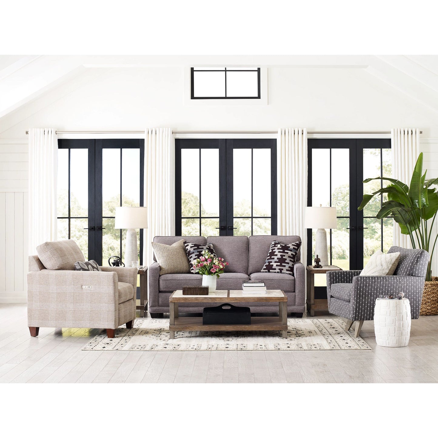 Kennedy Sofa — i-Atherton Charcoal — view 114