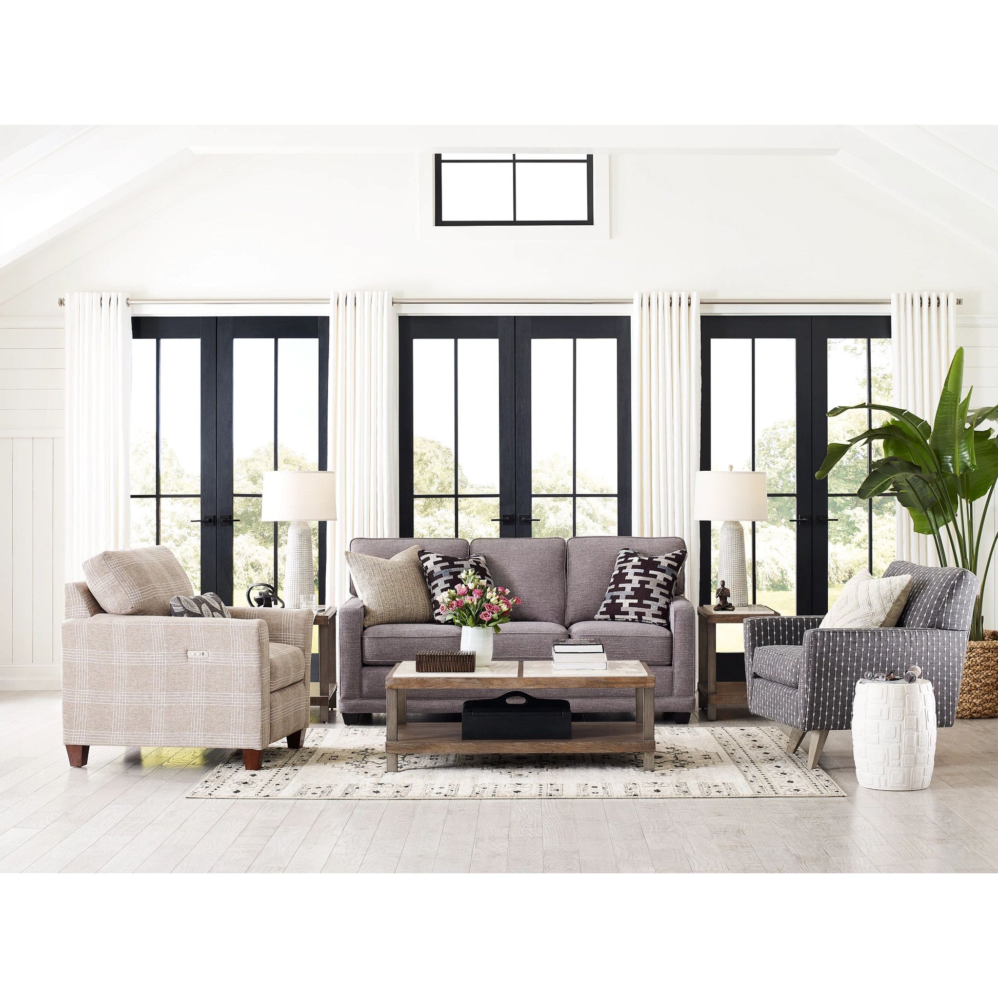 Kennedy Sofa — i-Atherton Charcoal — view 114