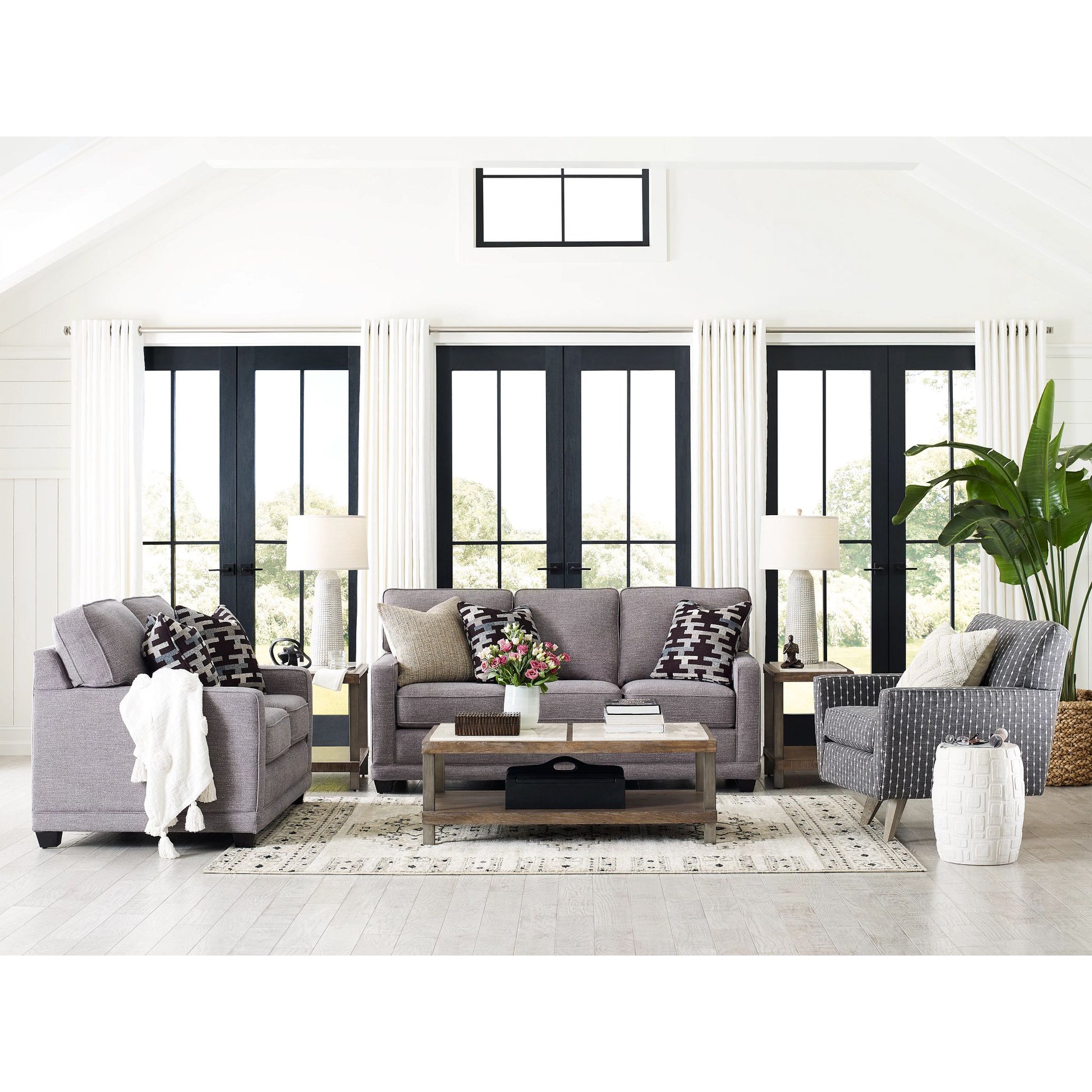 Kennedy Sofa — i-Atherton Charcoal — view 132