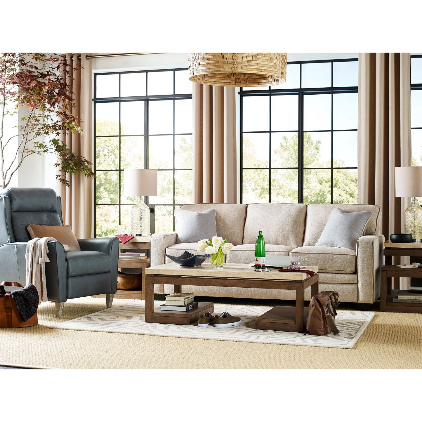 Meyer Sofa — Nora Ivory — view 46