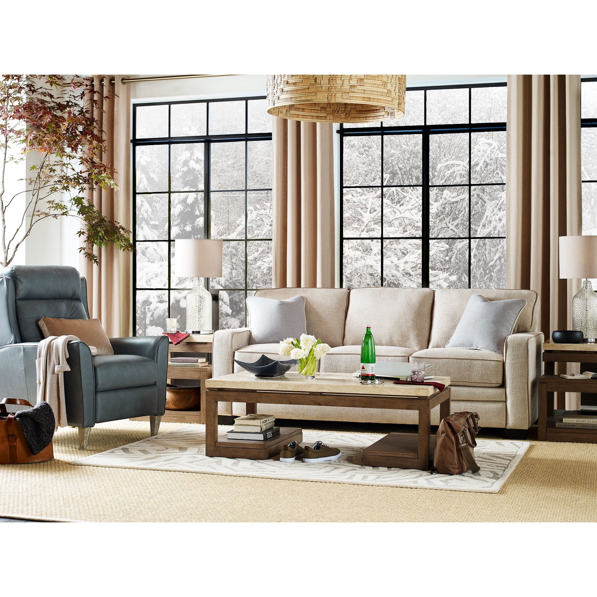 Meyer Sofa — Nora Ivory — view 32