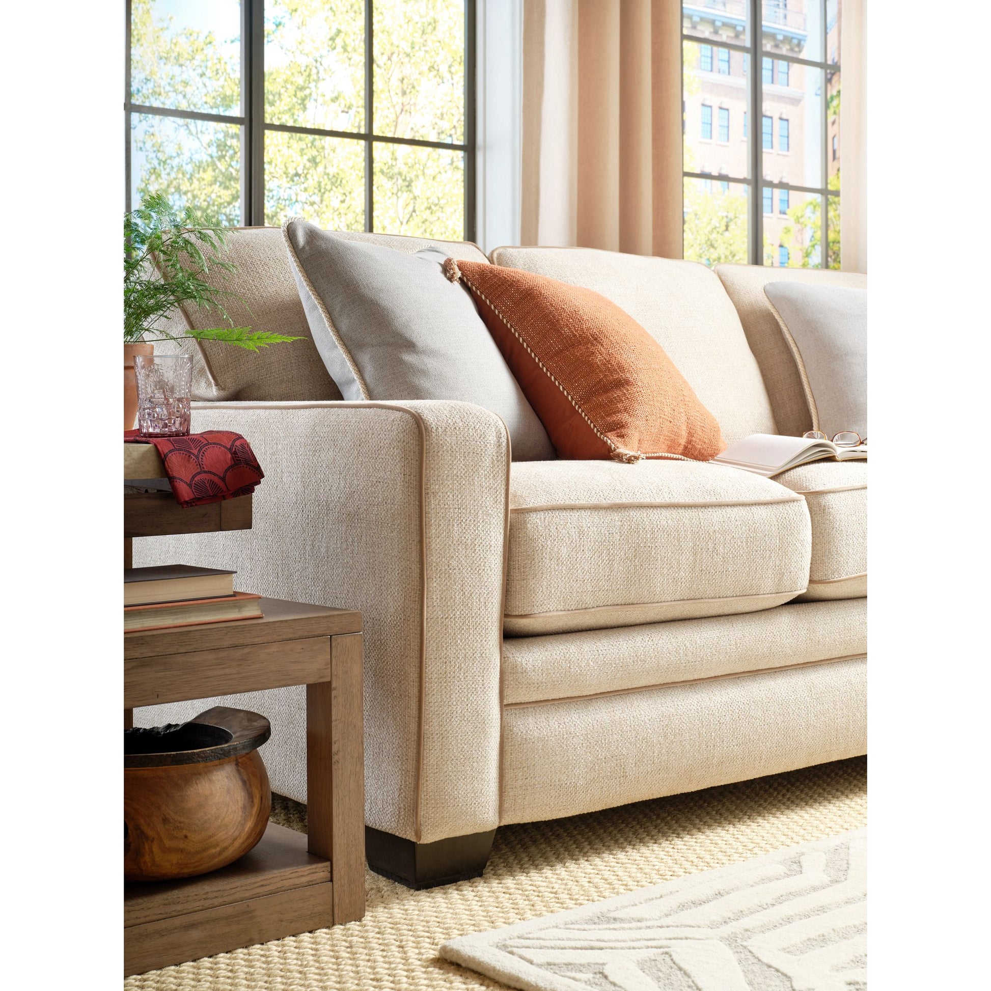 Meyer Sofa — Nora Ivory — view 34