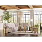 Ava 4-Piece Reclining Sectional — Nora Oyster — view 3