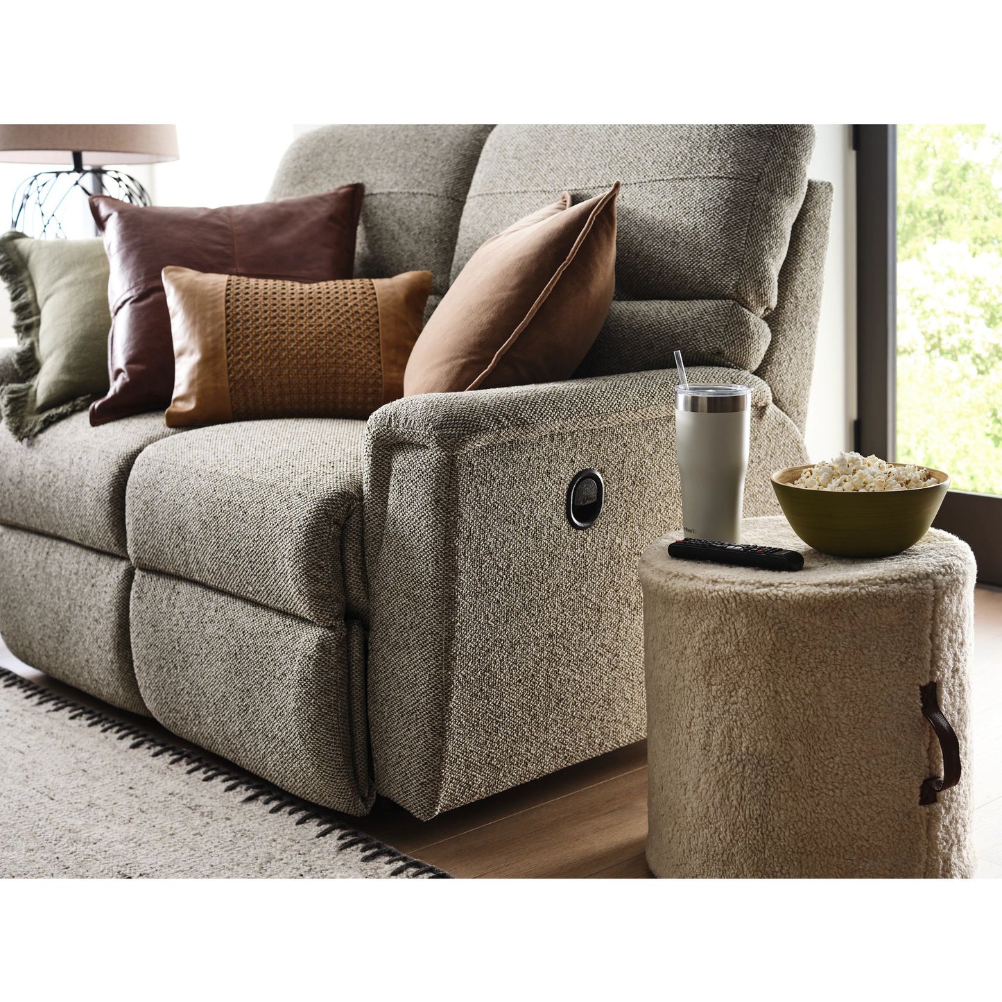 Ava Reclining Sofa — i-Gellar Moss — view 53
