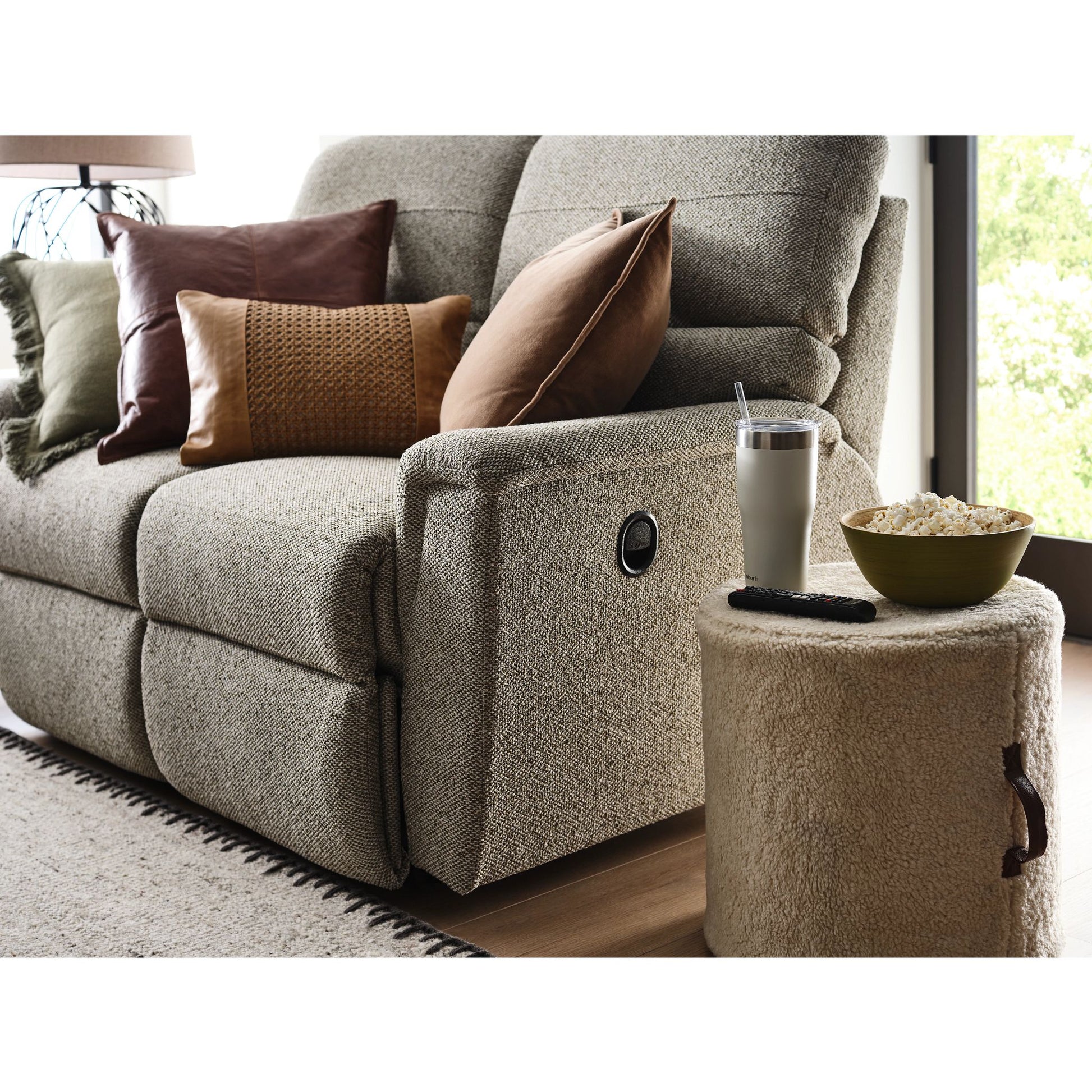Ava Reclining Sofa — i-Gellar Moss — view 53