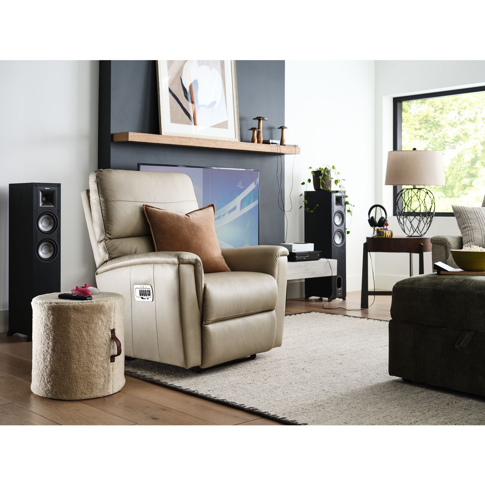 Ava Reclining Sofa — i-Gellar Moss — view 56