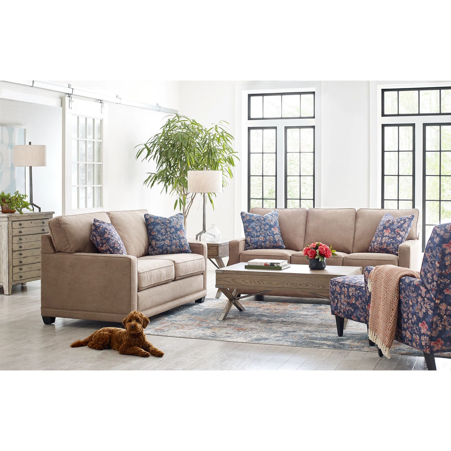 Kennedy Sofa — i-Hallandale Wicker — view 18