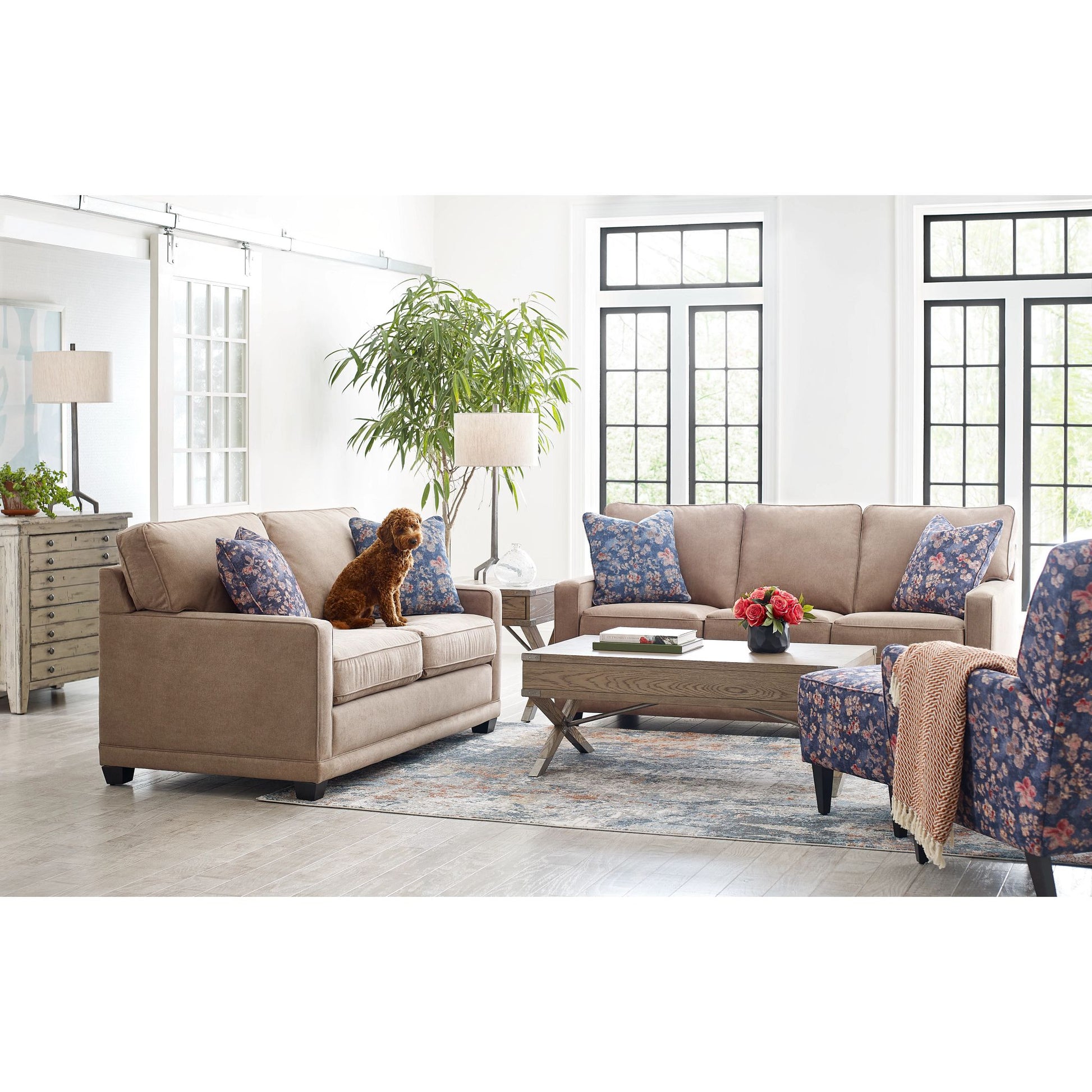 Kennedy Sofa — i-Hallandale Wicker — view 9