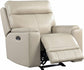 Bryant Power Recliner in Taupe leather by Leather Italia