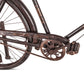 Industrial Teak 71" Bicycle Console Table