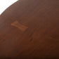 Close-up of a wooden surface with a visible grain pattern