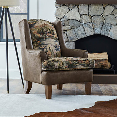 Andrea Wing Back Chair