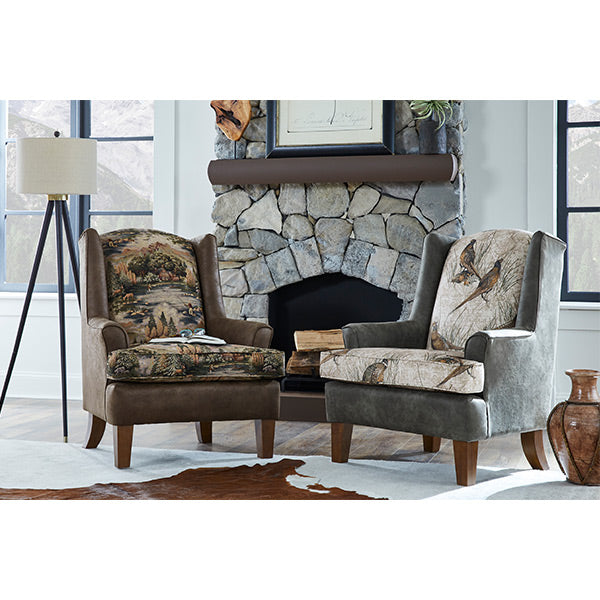 Andrea Wing Back Chair