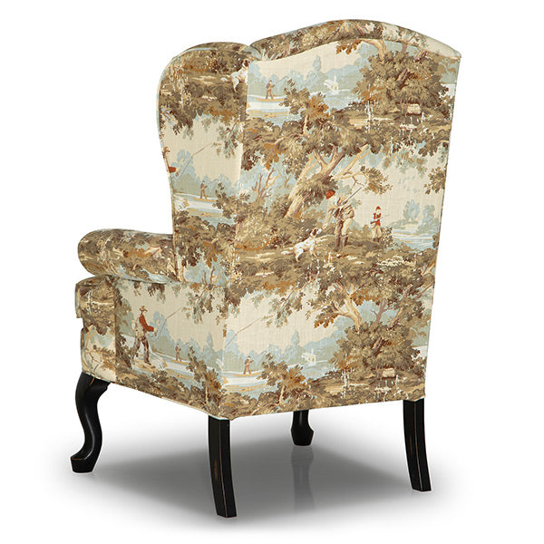Sylvia Queen Anne Wing Chair