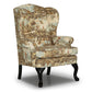 Sylvia Queen Anne Wing Chair