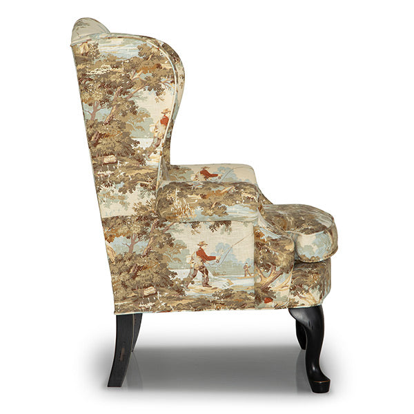Sylvia Queen Anne Wing Chair