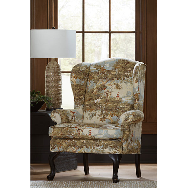 Sylvia Queen Anne Wing Chair