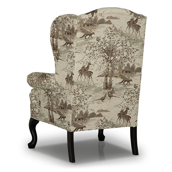 Sylvia Queen Anne Wing Chair