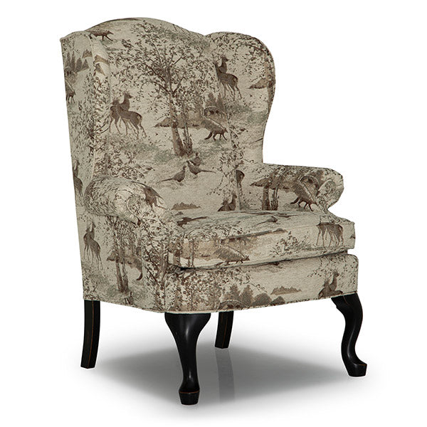 Sylvia Queen Anne Wing Chair