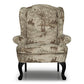 Sylvia Queen Anne Wing Chair