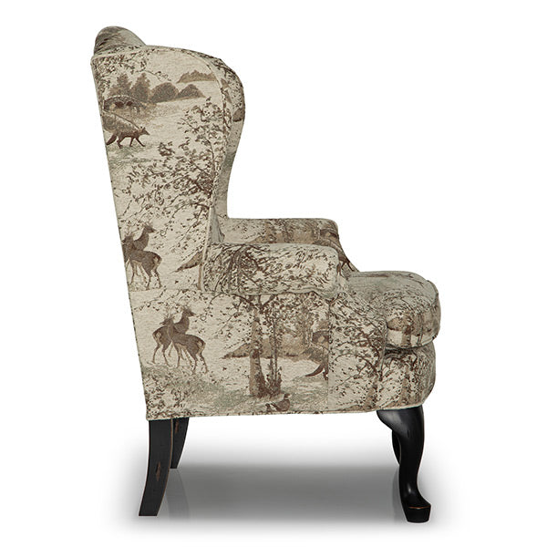 Sylvia Queen Anne Wing Chair
