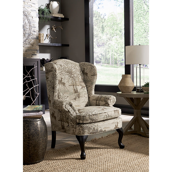 Sylvia Queen Anne Wing Chair