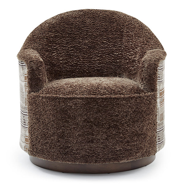 April Swivel Barrel Chair