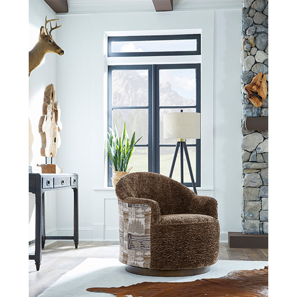 April Swivel Barrel Chair