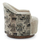 April Swivel Barrel Chair