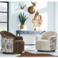 April Swivel Barrel Chair