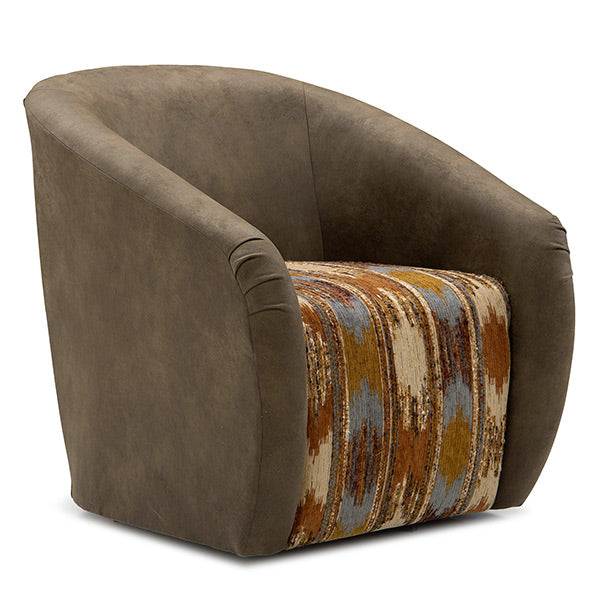 Airily Swivel Barrel Chair