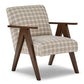 Bayden Modern Sawhorse Accent Chair