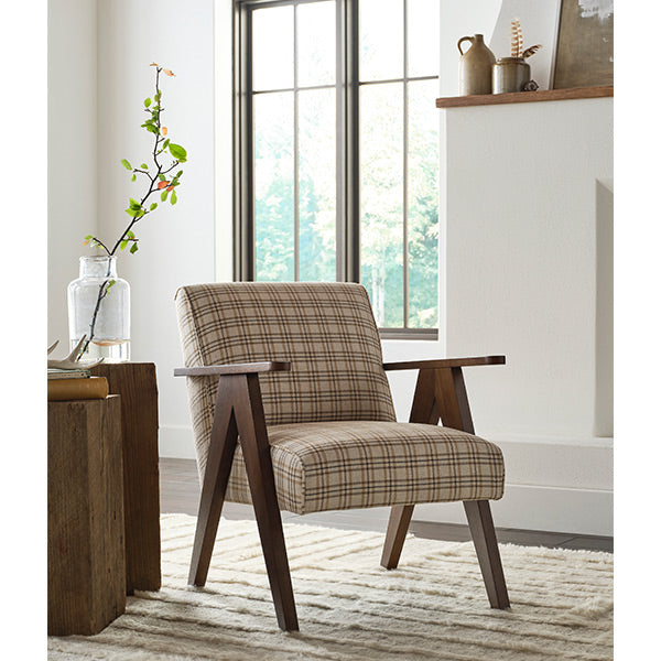 Bayden Modern Sawhorse Accent Chair
