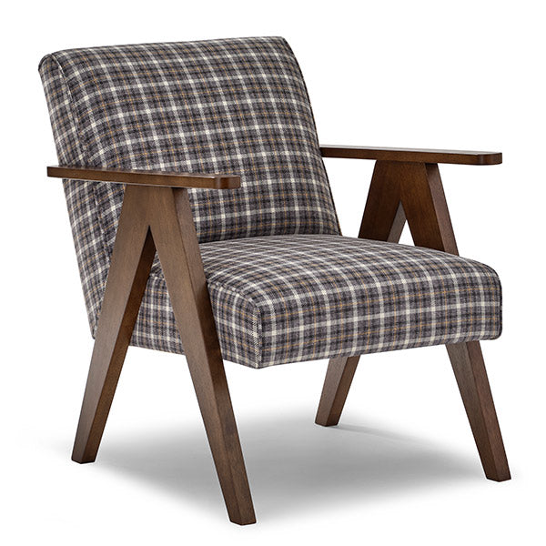 Bayden Modern Sawhorse Accent Chair