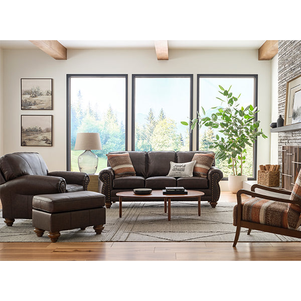 Noble Leather Sofa