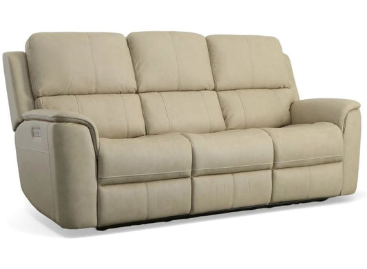 Henry Power Reclining Sofa with Power Headrests and Lumbar