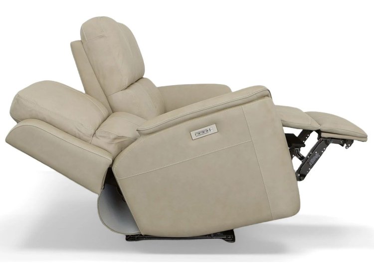 Henry Power Reclining Sofa with Power Headrests and Lumbar