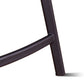 Organic Forge 72" Gathering Table Sam Counter Dining Set
