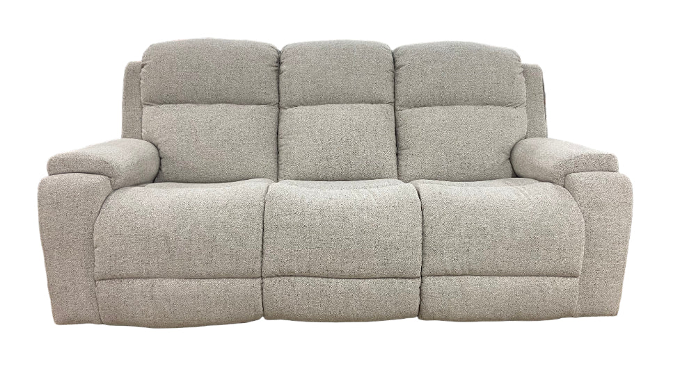 Gray sofa on a white background