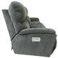 Trouper Power Reclining Sofa w/ Headrest & Lumbar