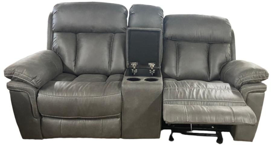XW9597 Rocking Reclining Loveseat With Console